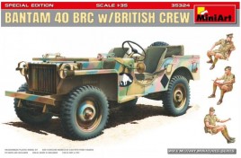 MiniArt 1/35 Bantam 40 BRC w/British Crew - Special Edition